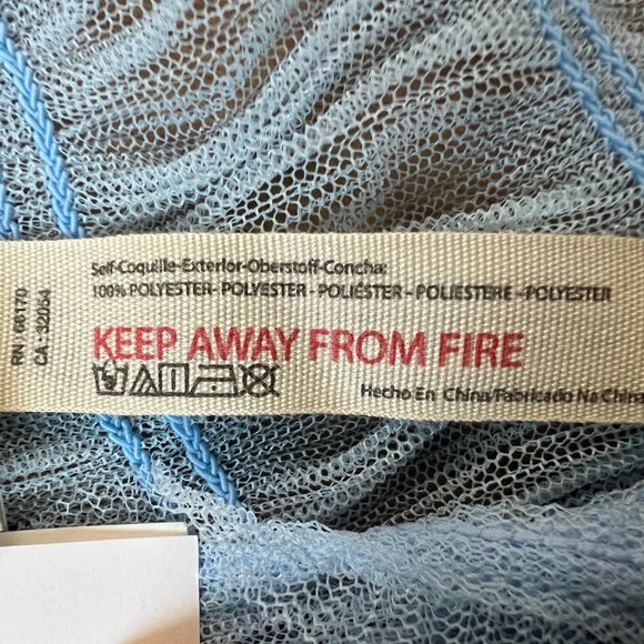 NEW Free People Smock About it Tulle Slip in Blue Sz XS - Picture 14 of 14